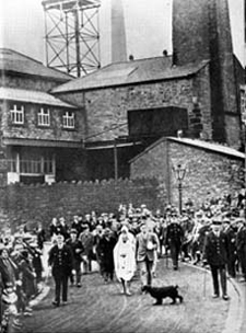 After a visit to a textile mill in Lancashire. September, 1931