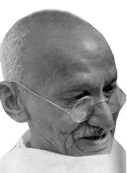 Gandhi in 1944