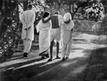 On his evening walk in Patna, March 22, 1947