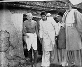 In the riot affected area of Bela, Bihar, March 28, 1947